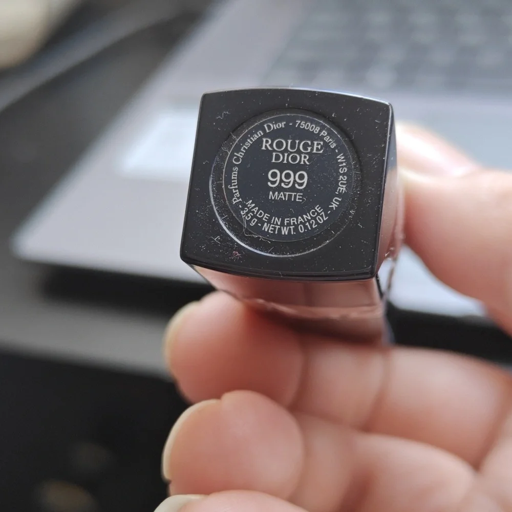 Dior Rouge Dior in 999 Dior Red Matte Lipstick